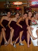 Upskirt pictures - Naughty Brides upskirt photos