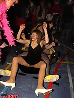 Upskirt pictures - Party upskirts enticing all men around