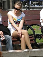 Upskirt pictures - Accidental up skirts that got on up skirt cam