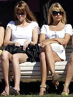 Upskirt pictures - Turning on public upskirts with erotic panties