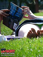 12 pictures - Sexy upskirts - two young hoties caught in one place