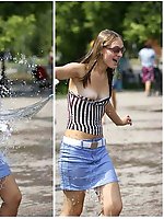 19 pictures - Big titted gadgets shake tits in front of the camera