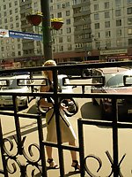 Upskirt pictures - This girl in a white skirt will be much surprised when finding her pics on the Web