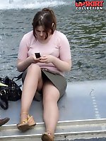 Upskirt pictures - Voyeur amateur candid panty upskirt shots