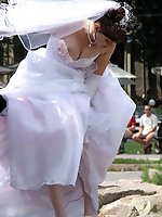 8 pictures - teen bride upskirt pics