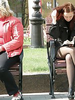 12 pictures - Sweet street upskirt compilation