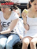 Upskirt pictures - Real street upskirts of sexy babes
