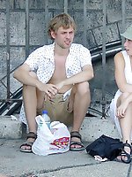 Upskirt pictures - Spectacular blonde upskirt pics