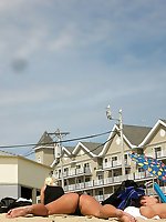 Upskirt pictures - Girls on voyeur cam wear hot bikinis