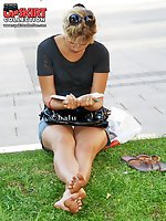 Upskirt pictures - Very nasty girlfriend upskirt photos