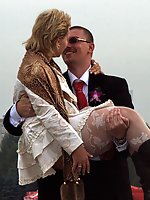 Upskirt pictures - Naughty Brides upskirt photos