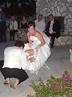 Upskirt pictures - Pics of Hot Bride Dressed
