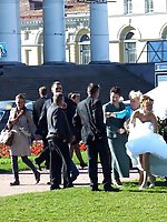 Upskirt pictures - Naughty Brides upskirt photos