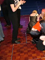 10 pictures - Naughty Brides upskirt photos