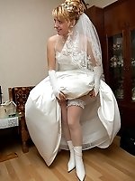 9 pictures - A bride in XXX pictures