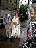 Upskirt pictures - Naughty Brides upskirt photos