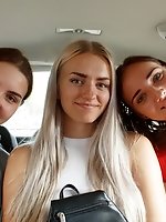 Upskirt pictures - Three Girls One Forest