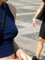 Upskirt pictures - Marcela Gaona Motherland Monuments
