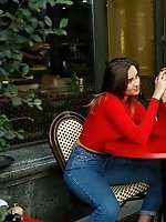Upskirt pictures - Disha and Alevtina in a Red State