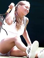 Upskirt pictures - Anna Kournikova's dirty gallery!