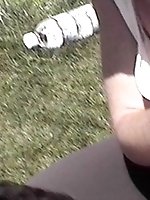 10 pictures - Downblouse parade upskirt pics