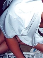 10 pictures - Downblouse Shots upskirt pictures