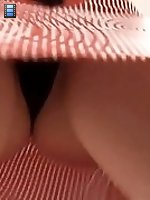 3 movies - Hq up skirt ass of sexy blonde