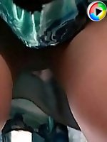 Upskirt movies - Bottom up views of girls upskirts