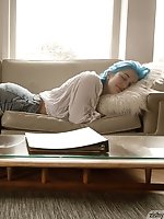 Upskirt pictures - Skye Blue Soft Blue