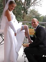 Upskirt pictures - Photos of Hot Bride Dressed